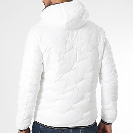 KZR - Doudoune Capuche Blanc