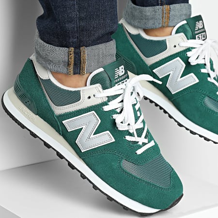 New Balance Baskets 574 U574ESG Marsh Green New Spruce Grey Matter LaBoutiqueOfficielle