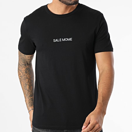 Sale Môme Paris - Tee Shirt Flower Noir Gris