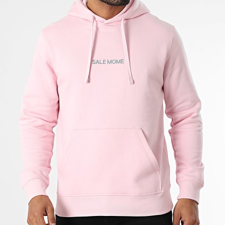 Sale Môme Paris - Sudadera Flower Rose Rosa Gris