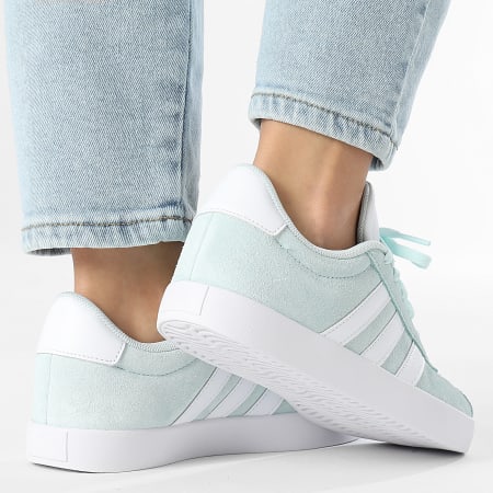 Adidas Sportswear - Baskets Femmes VL Court 3.0 K IH2406 Halo Mint Footwear White Core Black