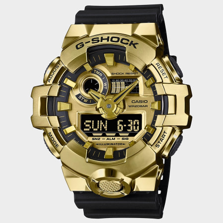 G-Shock - Montre Classic G-Shock GM-700G Noir Doré