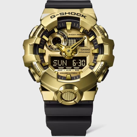 G-Shock - Montre Classic G-Shock GM-700G Noir Doré