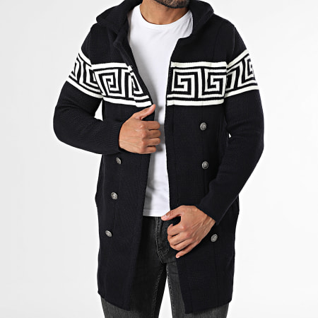 Classic Series - Chaleco largo azul marino