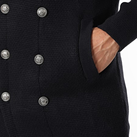 Classic Series - Chaleco largo azul marino