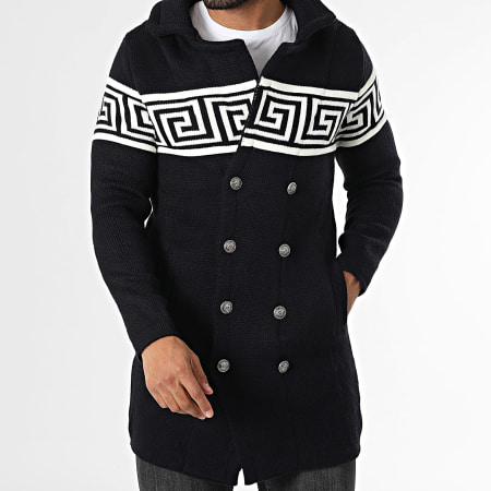 Classic Series - Chaleco largo azul marino