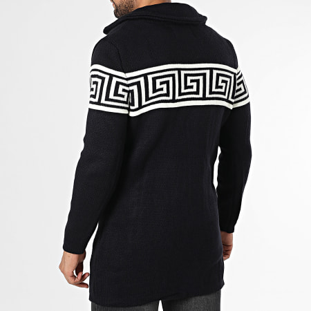 Classic Series - Chaleco largo azul marino