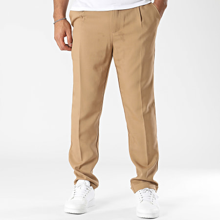 Frilivin - Pantalones camel