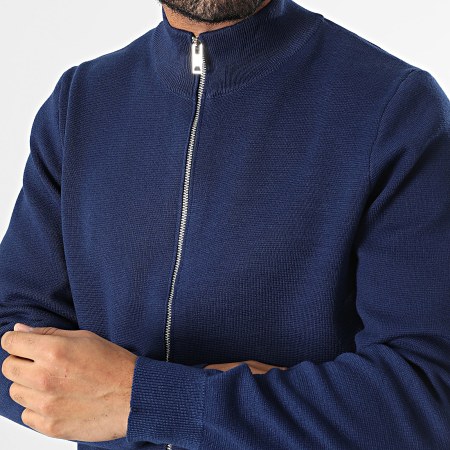 Frilivin - Chaleco con Cremallera 058 Azul Marino