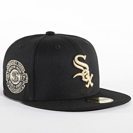 Casquette ajustée 9FIFTY Back Half Chicago Bulls New Era pour homme, blanc/ noir