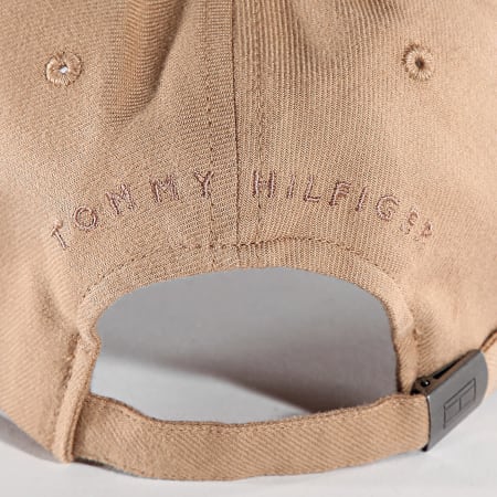 Tommy Hilfiger - Casquette Flag Cotton 6 Panel 3008 Beige