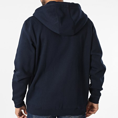 Tommy Jeans - Sudadera Zippé Capuche Flag Zip 0743 Azul Marino
