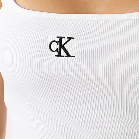 Calvin Klein - Camiseta de tirantes para mujer 3192 Blanco
