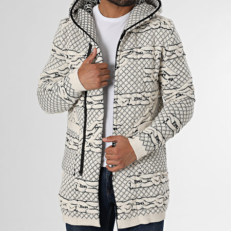 Classic Series - Veste Zippée Capuche Beige