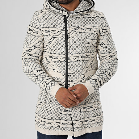 Classic Series - Veste Zippée Capuche Beige