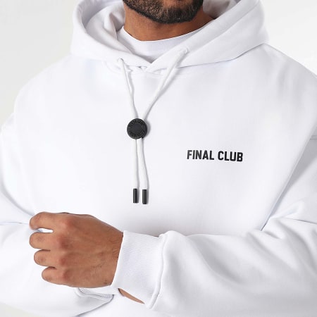 Final Club - Big Back Hoodie Blanco