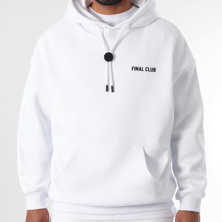 Final Club - Big Back Hoodie Blanco
