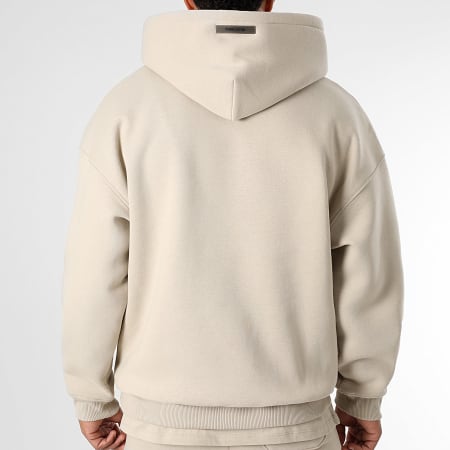 Final Club - Sudadera con cremallera Small Front Beige
