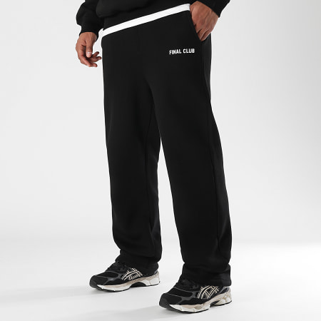 Final Club - Conjunto de sudadera con capucha y pantalón de chándal Big Back Negro