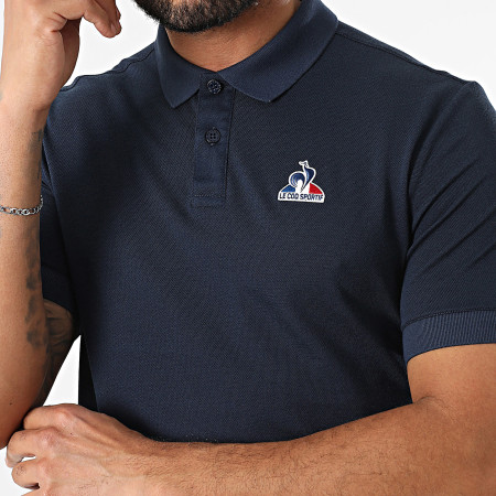 Le Coq Sportif - Polo Manches Courtes Essential N1 2422108 Bleu Marine