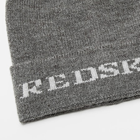 Redskins - Lot Echarpe Et Bonnet Blast Gris Anthracite Chiné