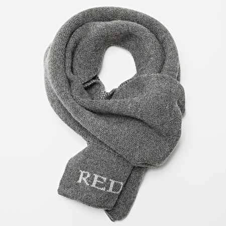Redskins - Lot Echarpe Et Bonnet Blast Gris Anthracite Chiné