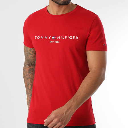 Tommy Hilfiger - Tee Shirt Logo 1797 Rouge