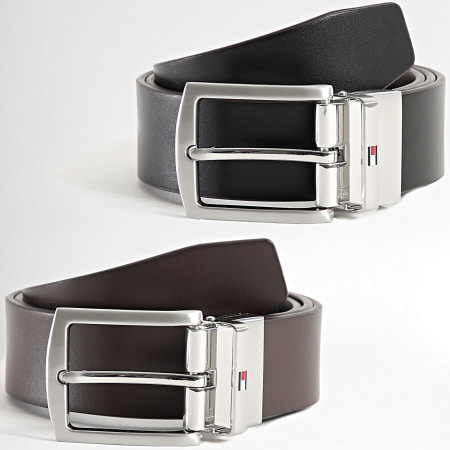 Tommy Hilfiger - Ceinture Réversible Denton 3.5 3012 Noir Marron