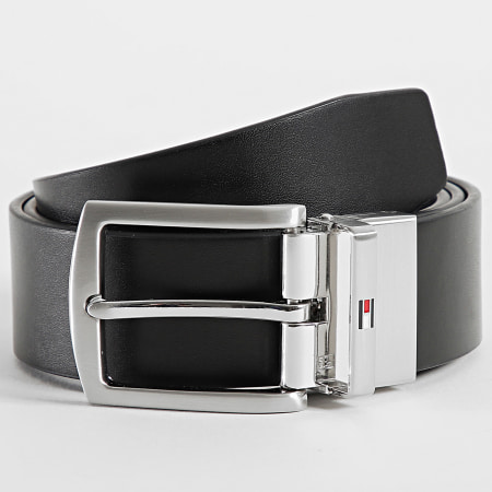 Tommy Hilfiger - Ceinture Réversible Denton 3.5 3012 Noir Bleu Marine