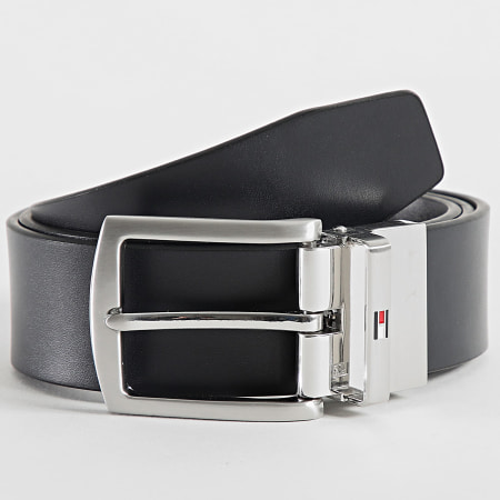 Tommy Hilfiger - Ceinture Réversible Denton 3.5 3012 Noir Bleu Marine