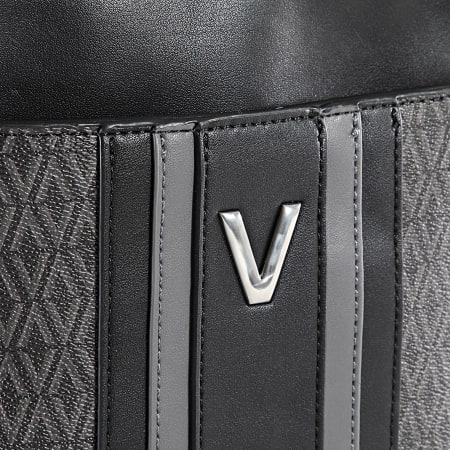 Valentino By Mario Valentino - Sacoche Axie VBS8AY05 Noir Gris Anthracite
