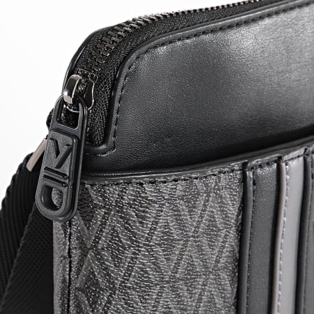 Valentino By Mario Valentino - Sacoche Axie VBS8AY05 Noir Gris Anthracite