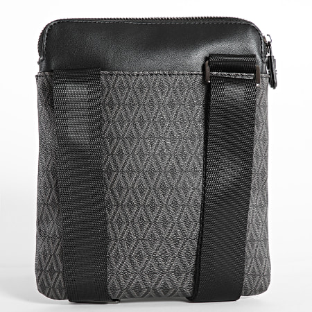 Valentino By Mario Valentino - Sacoche Axie VBS8AY05 Noir Gris Anthracite