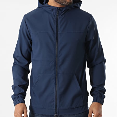 Blend - Chaqueta con cremallera y capucha 20717199 Azul marino