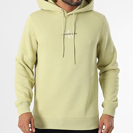 Calvin Klein - Sweat Capuche 5629 Vert Clair