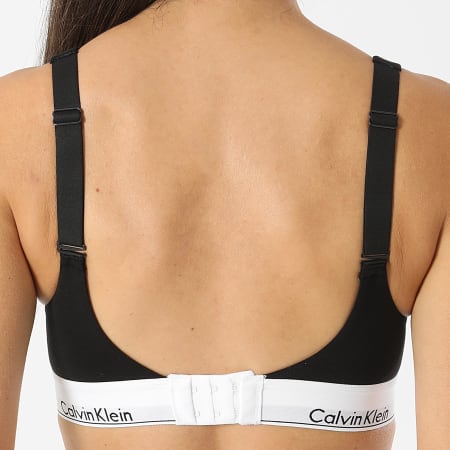 Calvin Klein - Sujetador Lift Bralette Mujer QF7900E Negro