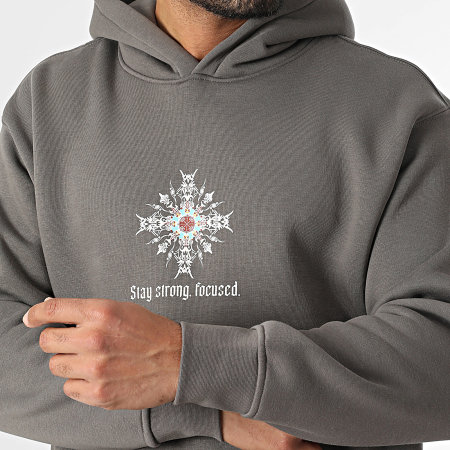 Classic Series - Casaco com capuz cinzento