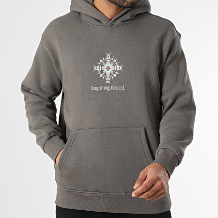 Classic Series - Casaco com capuz cinzento