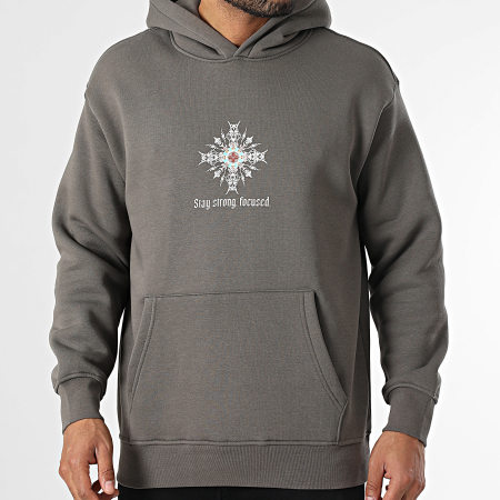 Classic Series - Casaco com capuz cinzento