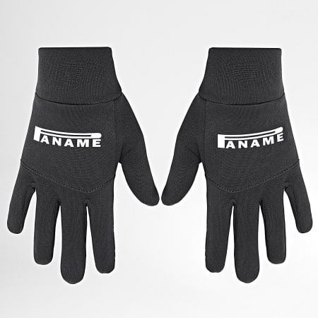 Luxury Lovers - Gants Paname Noir Blanc