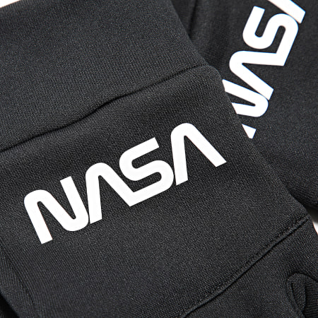 NASA - Gants Worm Noir Blanc