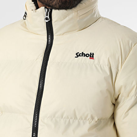 Schott NYC Idaho licht beige jas Ryses