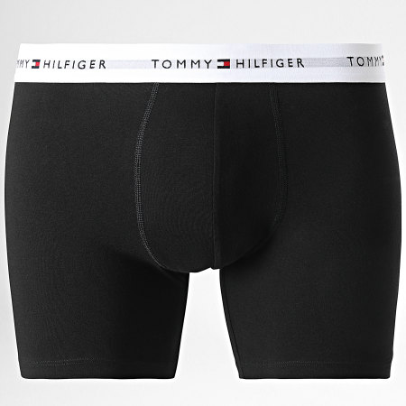 Tommy Hilfiger - Lot De 3 Boxers 3061 Noir Bordeaux Bleu Roi