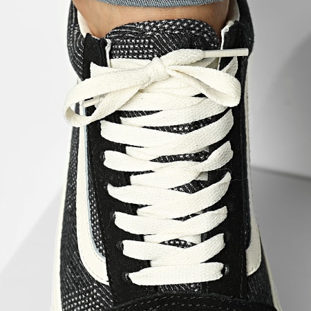 Vans - Zapatillas Old Skool CT8CJK1 Denim Check Negro