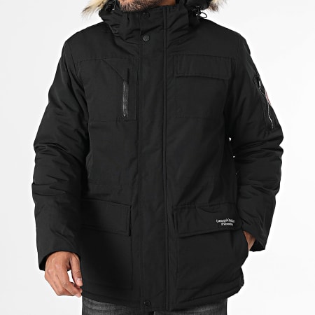 Classic Series - Parka Capuche Capucka Noir