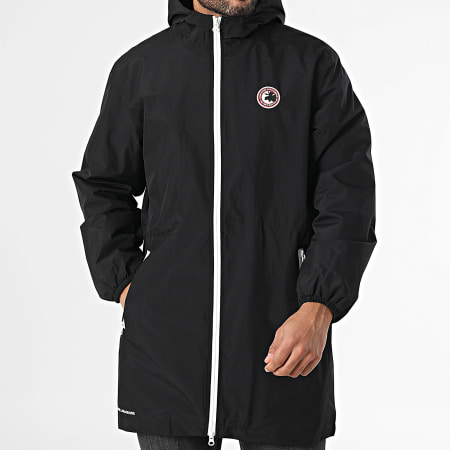 Classic Series - Veste Longue Capuche Emerald Noir