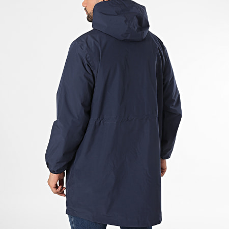 Classic Series - Veste Longue Capuche Emerald Bleu Marine