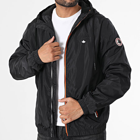 Classic Series - Veste Zippée Capuche Fernie Noir