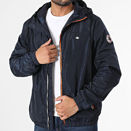 Classic Series - Veste Zippée Capuche Fernie Bleu Marine
