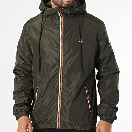 Classic Series - Veste Zippée Capuche Fernie Vert Kaki